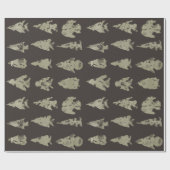 矢印 ラッピングペーパー (フラット)