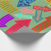 矢印 ラッピングペーパー (角)