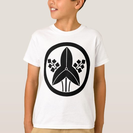 矢印（円） Tシャツ (正面)