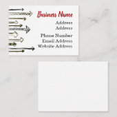 矢印 名刺 (正面/裏面)