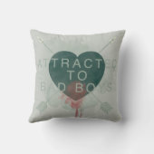 矢印 | 「悪い少年に惹かれる」ピアシングハート クッション (裏面)