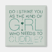 矢印 |抱き締める必要がある女の子の種類 マグネット (正面)