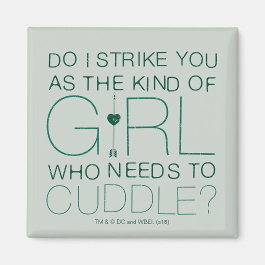 矢印 |抱き締める必要がある女の子の種類 マグネット (正面)