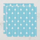 矢印 招待状 (正面/裏面)