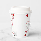 矢印 紙コップ (左)