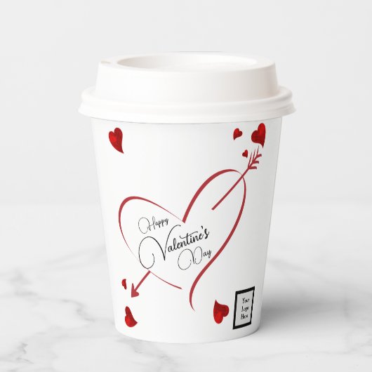 矢印 紙コップ (裏面)