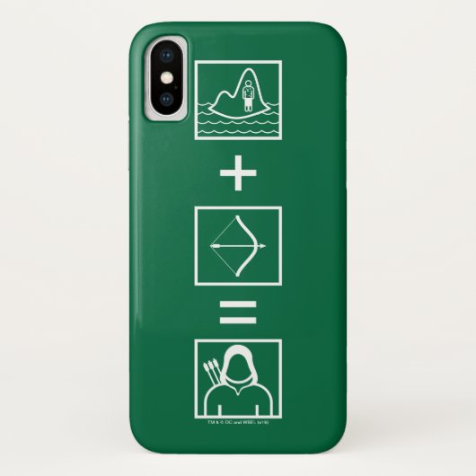 矢印 |緑の矢印の数式 Case-Mate iPhoneケース (裏面)