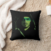 矢印 |緑の矢印グリーンスタイル切り出し クッション (ブランケット)