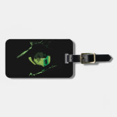 矢印 |緑の矢印グリーンスタイル切り出し ラゲッジタグ (正面横)