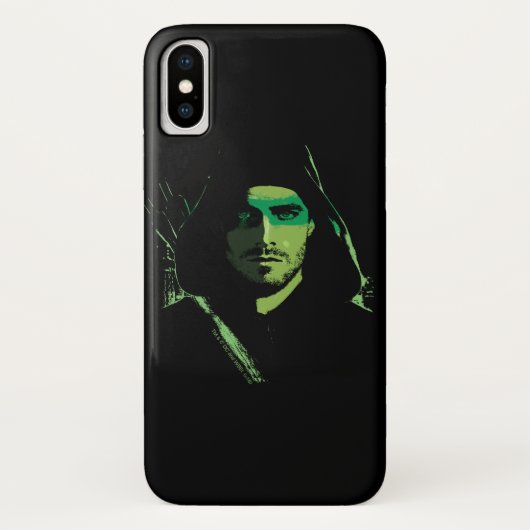 矢印 |緑の矢印グリーンスタイル切り出し Case-Mate iPhoneケース (裏面)