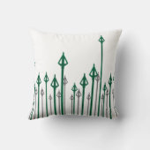 矢印 |縦方向の矢印グラフィック クッション (裏面)