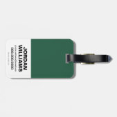 矢印 | Emerald Archer Graphic ラゲッジタグ (裏面横)