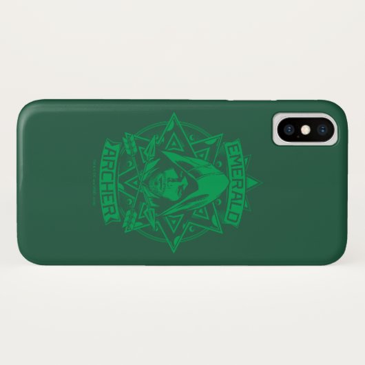 矢印 | Emerald Archer Graphic Case-Mate iPhoneケース (裏面(横))