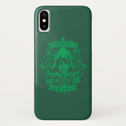 矢印 | Emerald Archer Graphic Case-Mate iPhoneケース (裏面)