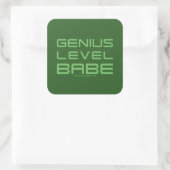 矢印 | Genius Level Babe スクエアシール (バッグ)