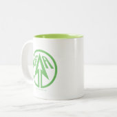 矢印 | Genius Level Babe ツートーンマグカップ (正面左)