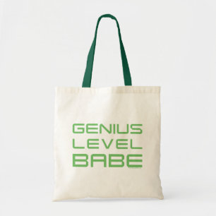 矢印 Genius Level Babe トートバッグ