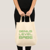 矢印 | Genius Level Babe トートバッグ (正面(商品))
