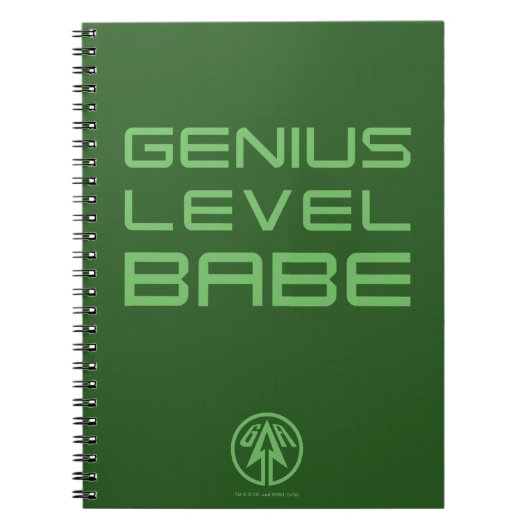 矢印 | Genius Level Babe ノートブック (正面)