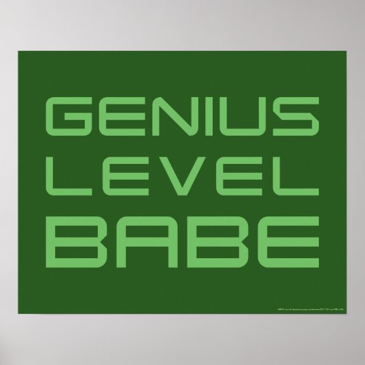 矢印 | Genius Level Babe ポスター (正面)