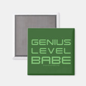 矢印 | Genius Level Babe マグネット (正面/裏面)