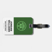 矢印 | Genius Level Babe ラゲッジタグ (裏面横)