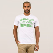 矢印 | Genius Level Babe Tシャツ (正面フル)