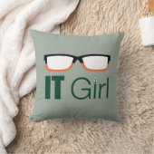 矢印 | ITガールグラスグラフィック クッション (ブランケット)