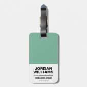 矢印 | Starling City Arrowロゴ ラゲッジタグ (裏面縦)