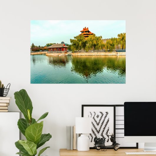 矢塔 |紫禁城 ポスター (ホームオフィス)