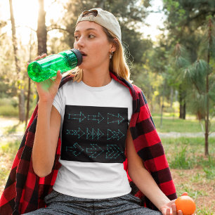 矢点々のある印Tシャツ Tシャツ