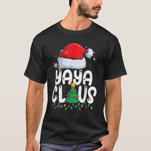 矢谷クロースマッチンググループクリスマスファミリークリスマスパ Tシャツ (正面)