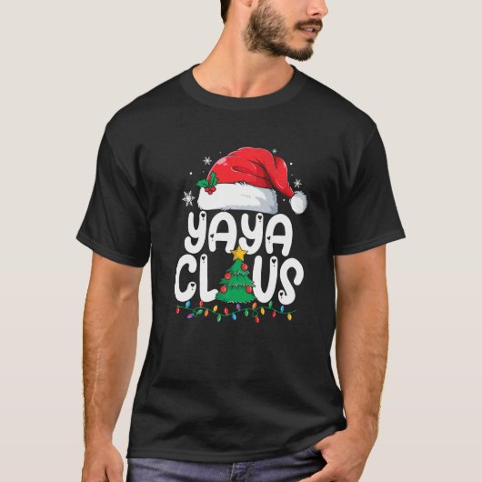 矢谷クロースマッチンググループクリスマスファミリークリスマスパ Tシャツ (正面)