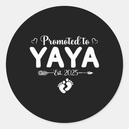 矢谷2025母の日に昇格ママP ラウンドシール (正面)