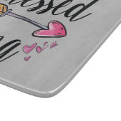 矢賛美付きママ カッティングボード (角)