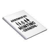 矢頭ハンター |矢印狩りギフトアイディア ノートブック (右側)