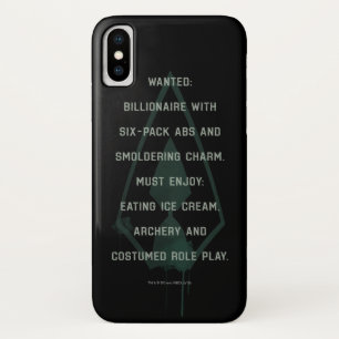 矢 の緑の矢のパロディはポストがほしいと思いました iPhone X ケース