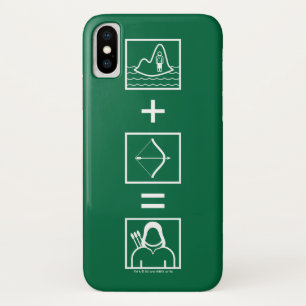 矢 の緑の矢の同等化 iPhone X ケース