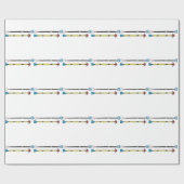 矢 ラッピングペーパー (フラット)