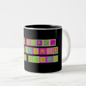 知っています、フランス人は正しかったです… ツートーンマグカップ (正面右)