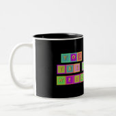 知っています、フランス人は正しかったです… ツートーンマグカップ (左)