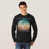 知っていることと知識の波に乗る Tシャツ (正面フル)