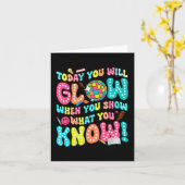 知っていることを見せると光るおもしろい カード (黄色い花)