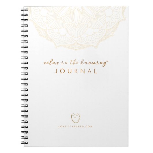 知っているジャーナルでリラックスして下さい ノートブック (正面)