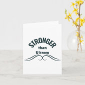 知っているステッカーより強い壊れない精神 カード (黄色い花)