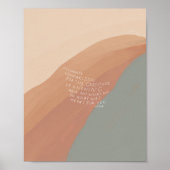 「知っている感謝の気持ちを比較する」 ポスター (正面)