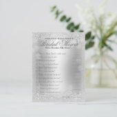 知っている私のゲーム | Silver Elegance ポストカード (スタンド正面)