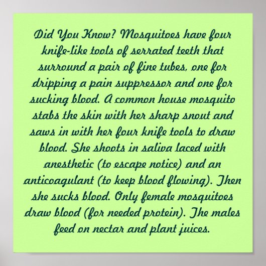 知ってた? ポスター (正面)