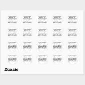 知ってほしい ラウンドシール (シート)