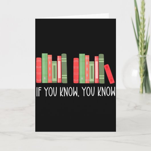 知ってれば面白い 6 7 読書 メリー カード (正面)